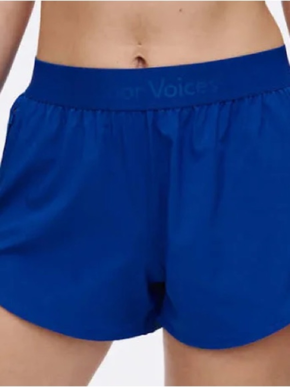Outdoor Voices Royal Blue Women's Athletic Shorts
